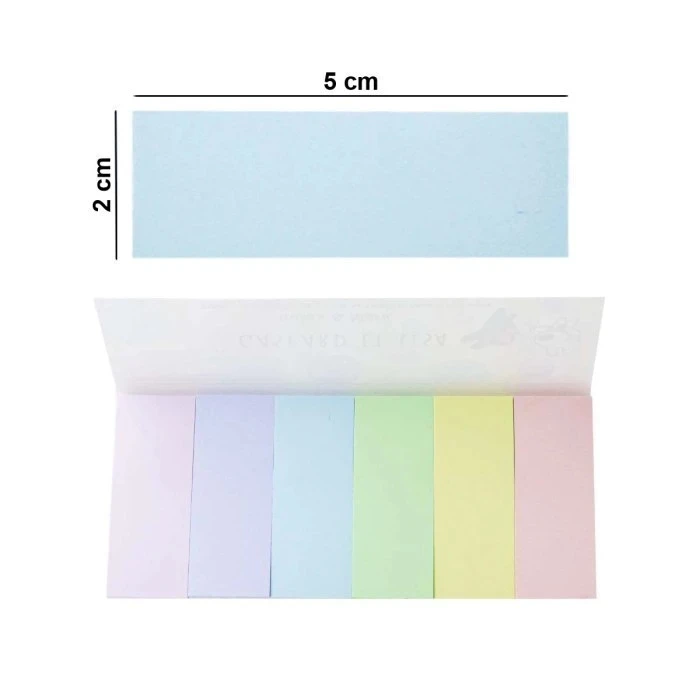 Sticky Notes M&G Gaspard Et Lisa 2x6" Index Sticky QS26U693