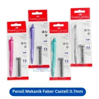 Pensil Mekanik / Mechanical Pencil Faber Castell Grip 0.7mm 2B Set