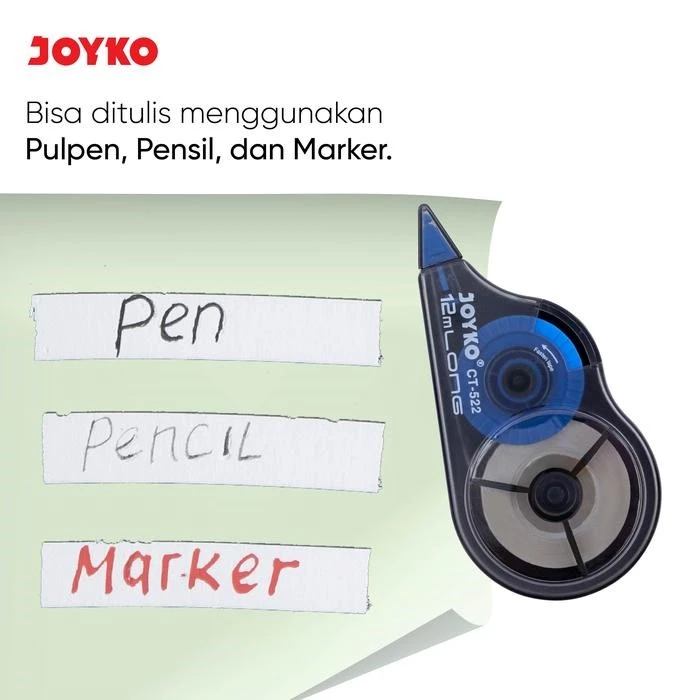 Tip Ex Kertas / Correction Tape CT-522 Joyko Tipex