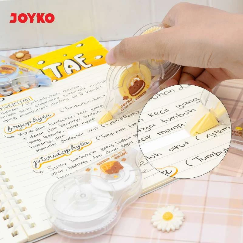 Tip Ex Kertas / Correction Tape CT-522 Fancy Joyko Tipex