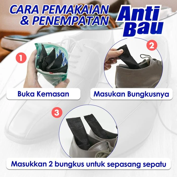 Bagus Anti Bau Sepatu 4x25gr W-20321