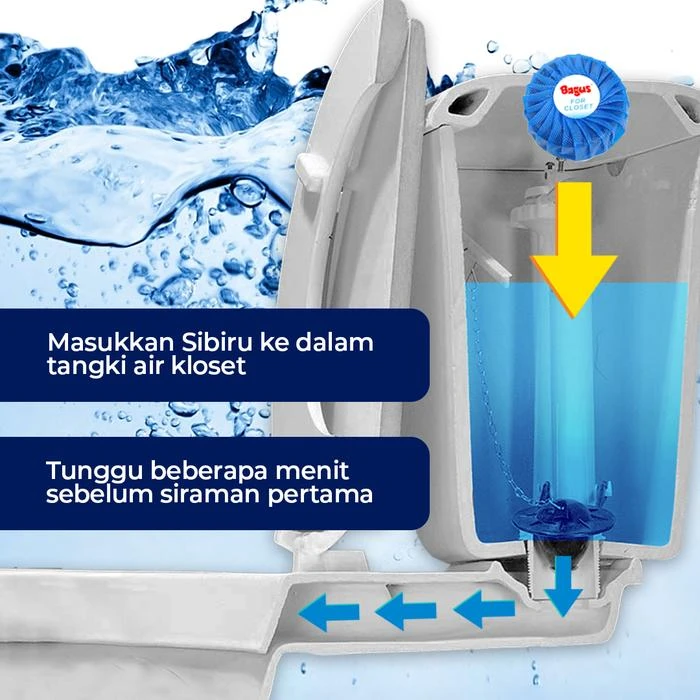 Bagus si Biru pembersih Kloset 50gr