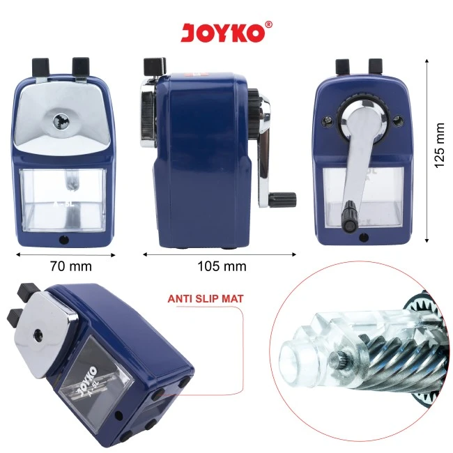 Rautan Putar Joyko A-5L Sharpener / Rautan Meja / Serutan Pensil