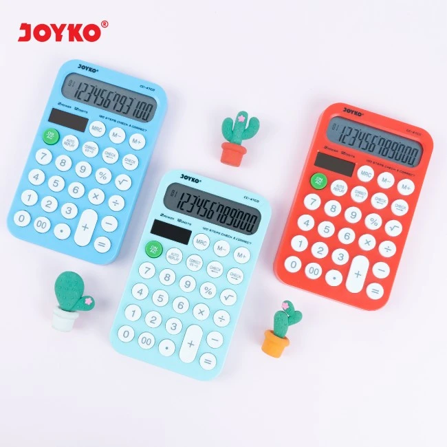 Kalkulator Joyko / Calculator CC-47 CO Joyko / 12 Digit Dual Power