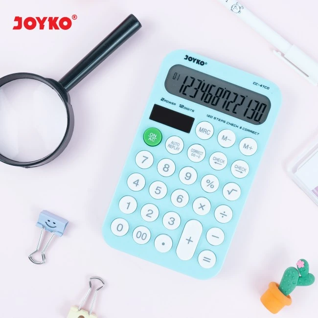 Kalkulator Joyko / Calculator CC-47 CO Joyko / 12 Digit Dual Power