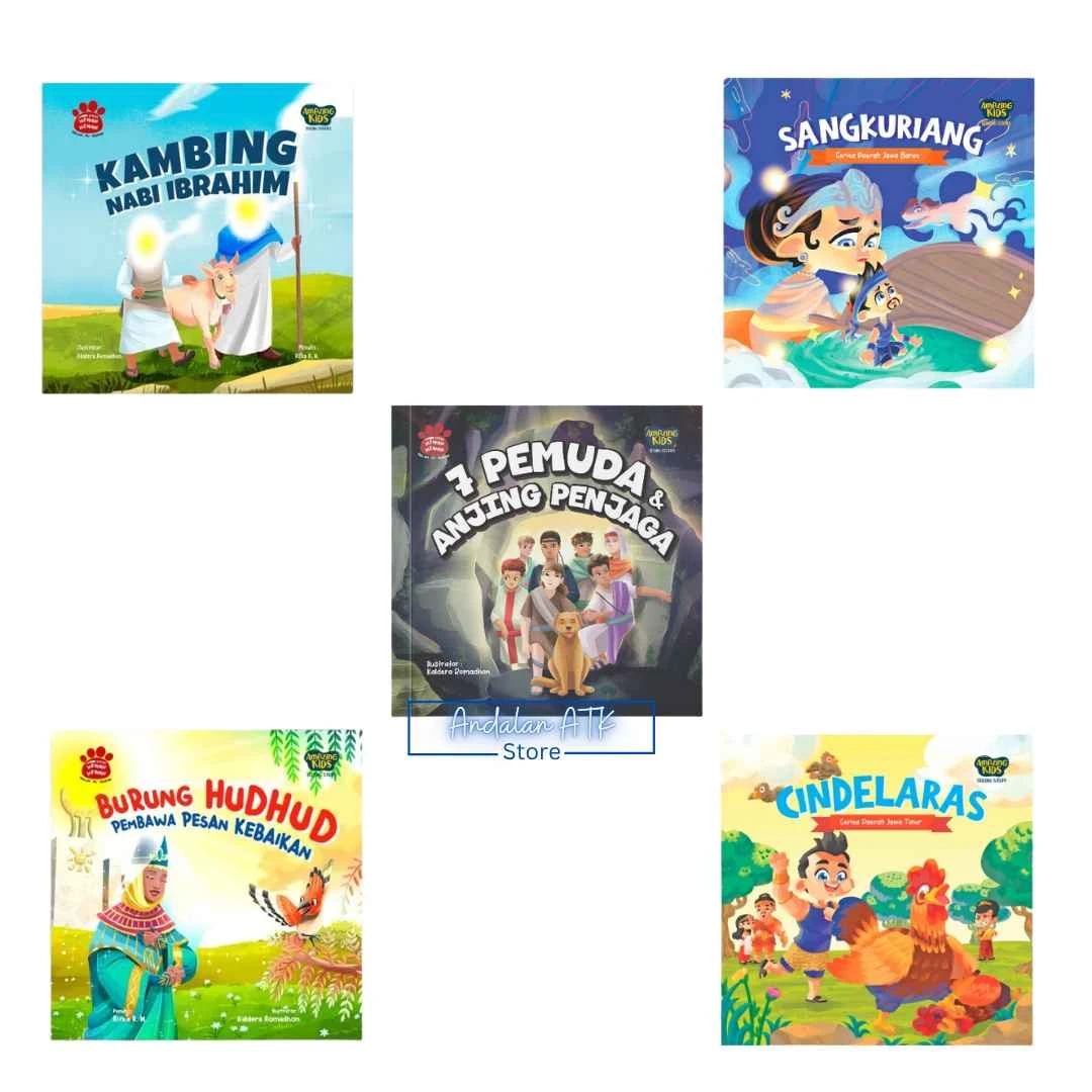 Amazing Kids Buku Cerita Anak Story Telling / Buku Bacaan Cerita Anak Ukuran 17x17 / Dongeng