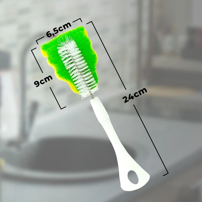 Bagus Tumbler Sponge Brush Tipe 718 W-22718 / Sikat Botol