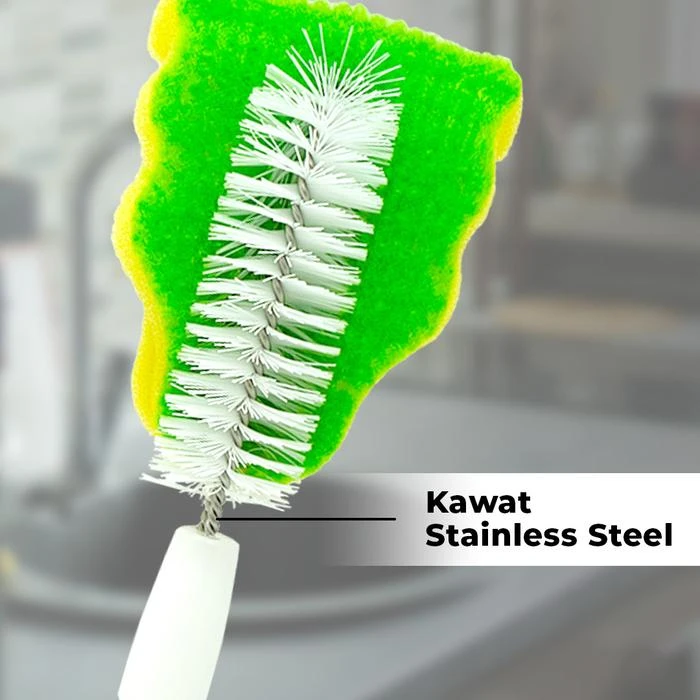 Bagus Tumbler Sponge Brush Tipe 718 W-22718 / Sikat Botol