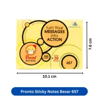 Pronto Sticky Notes 657 Besar 76x101mm PSN710130 130 sheets