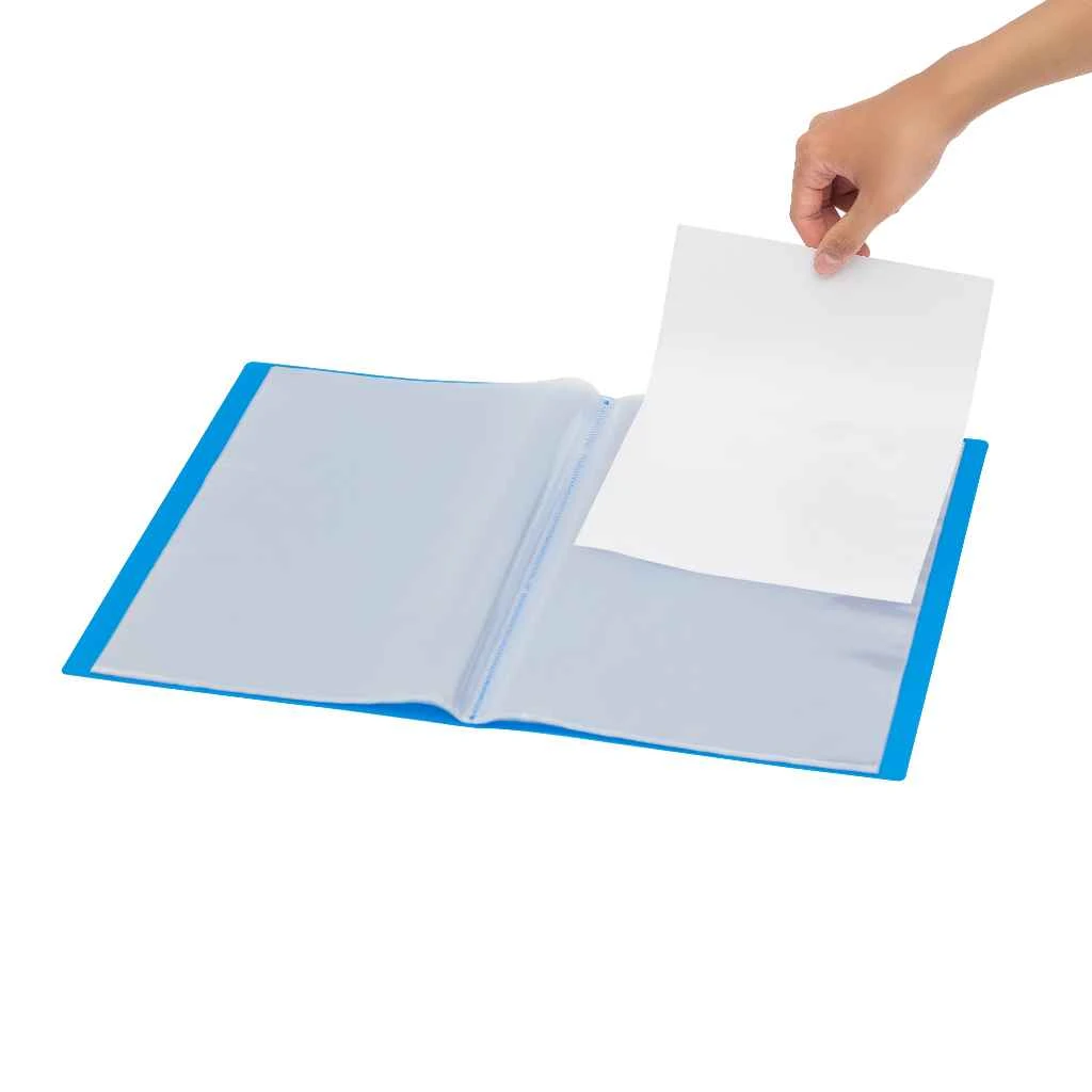 Bantex Display Book 40pc FC Clear Holder Ukuran Folio 40 Lembar