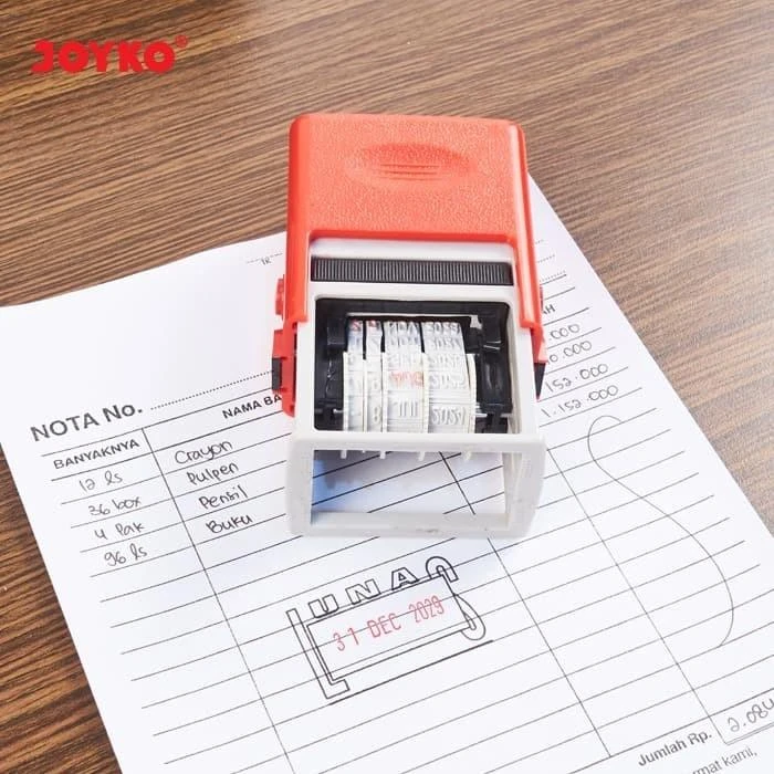 Date Stamp S-71 Joyko Stempel Tanggal LUNAS