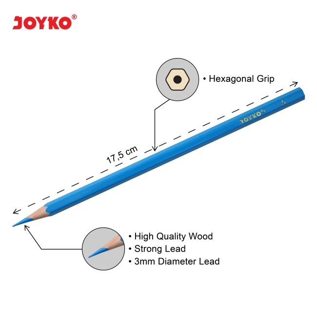 Pensil Warna Joyko CP-100 12 Warna