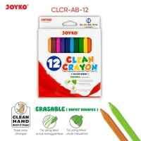 Clean Crayon CLCR-AB-12 Joyko 12 Warna