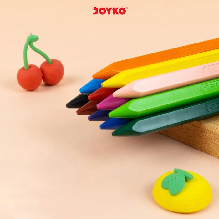 Clean Crayon CLCR-AB-12 Joyko 12 Warna