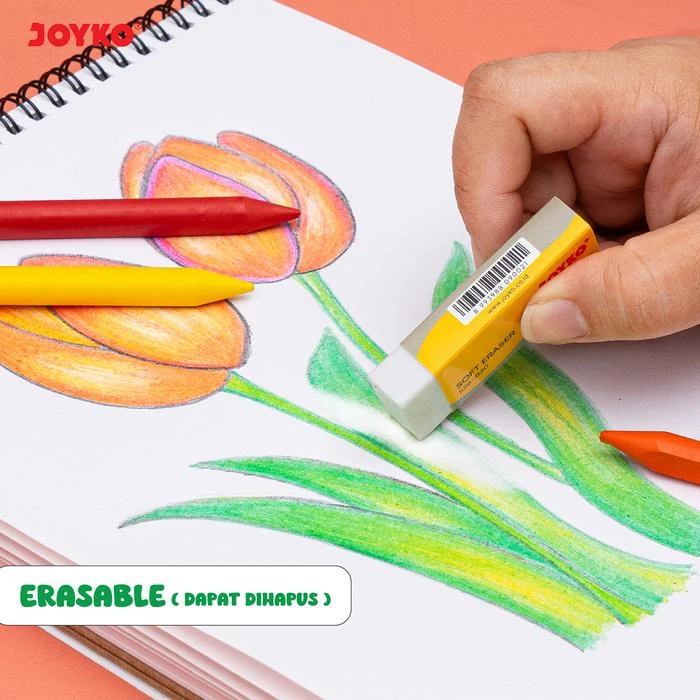 Clean Crayon CLCR-AB-12 Joyko 12 Warna