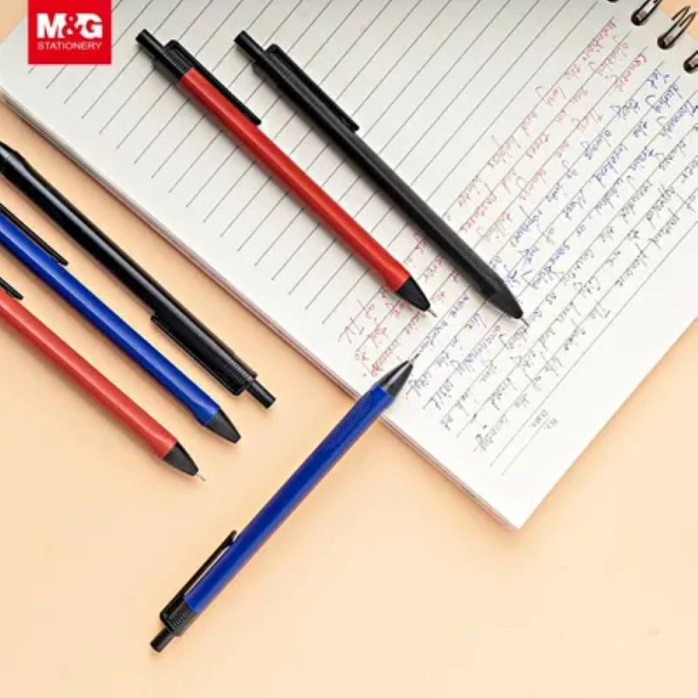 Pulpen M&G Smooth Semi Gel 0.7mm Black, Blue, Red ABPW3072A