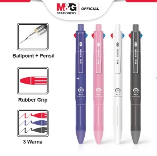 Pulpen M&G 3 in 1 Multi function Pen ADPT55710407J3C