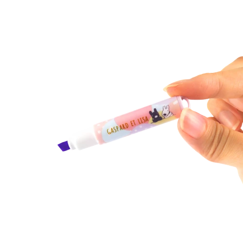 Mini Highlighter M&G Gaspard et Lisa of 6 Colors QHM22579