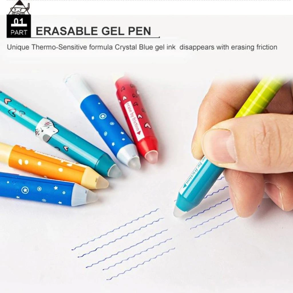 Gel Pen M&G Erasable So Many Cats 0.5mm AKPB1479