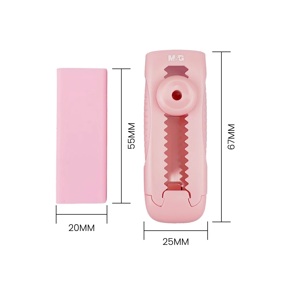 Eraser M&G Sliding 3 Colors AXPQ4273