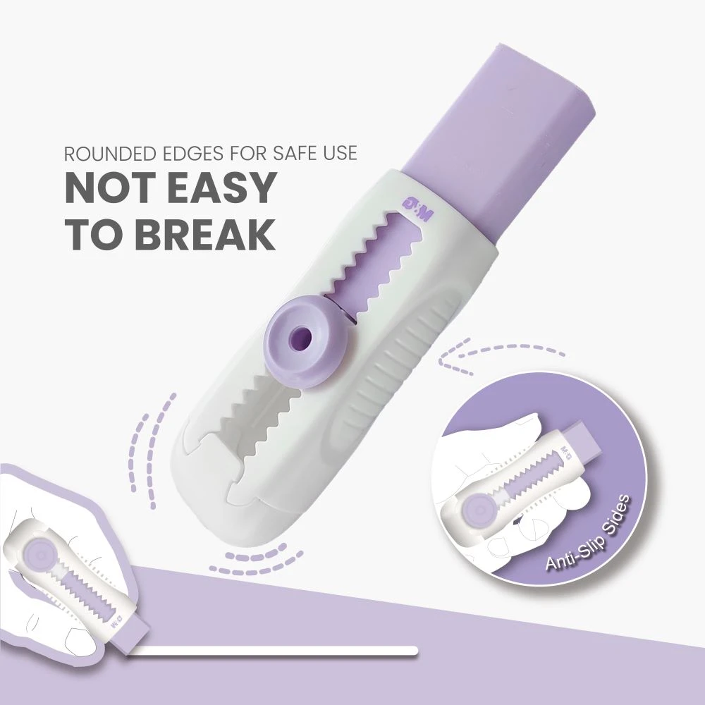 Eraser M&G Sliding 3 Colors AXPQ4273