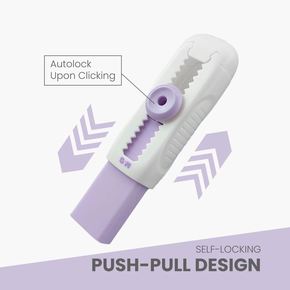 Eraser M&G Sliding 3 Colors AXPQ4273