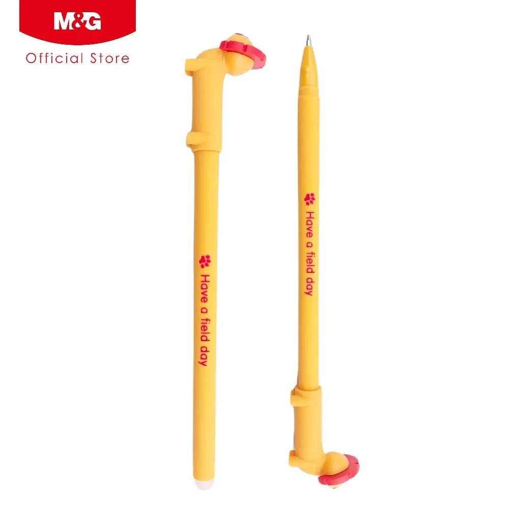 Gel Pen M&G Erasable 0.7MM Black Soft - AKPA3174