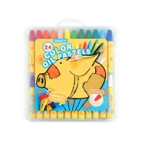 Guangbo Oil Pastel 24 Colors HWH04550 Crayon