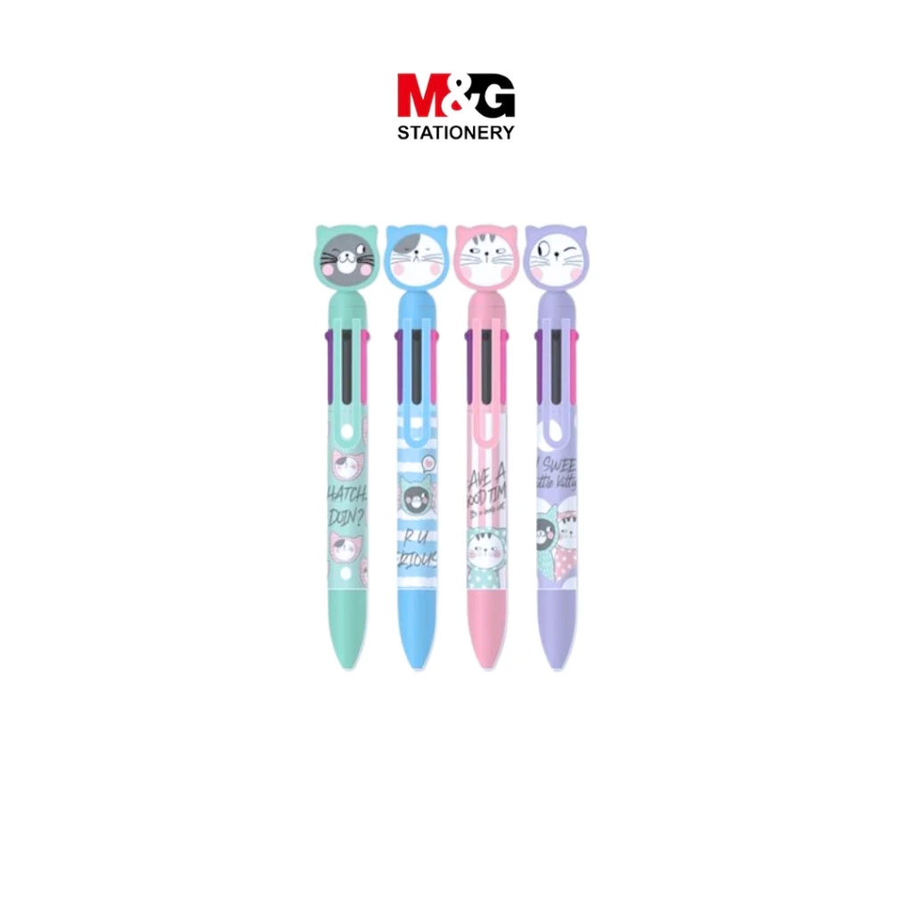 Ballpen M&G Six Colours 0.7 ABPU8171