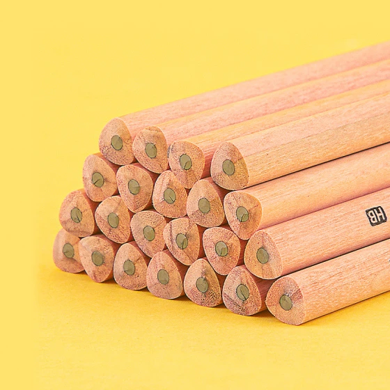 GUANGBO Pensil 2B Triangle Wooden HWH05767