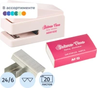 Stapler + Isi  M&G Sakura Time SET ABS916DE