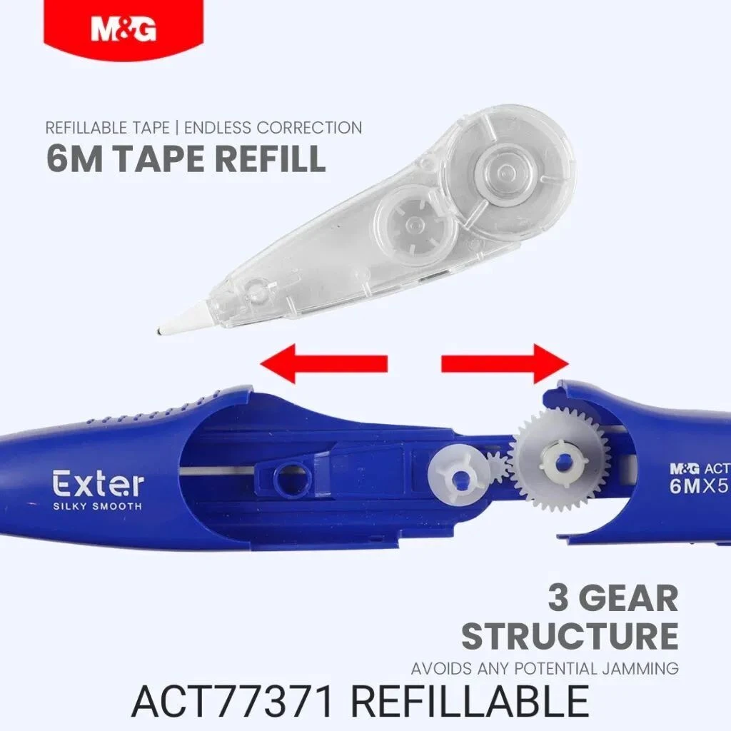 Correction Tape M&G Metal Roller 6M ACT77371