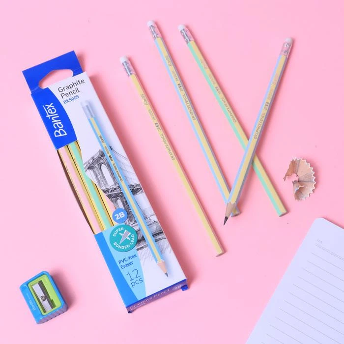 Pensil Bantex 2B BK5005 Hexagonal