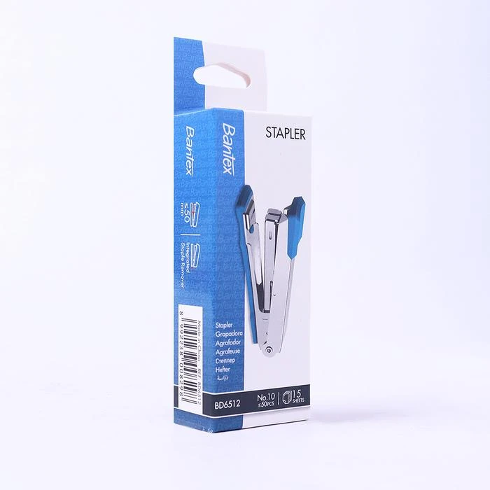 Stapler Bantex HD-10 BD6512 Hitam dan Biru