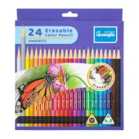 pensil Warna Guangbo Erasable Color Pencil 24 Warna HWH06372
