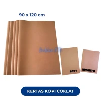Kertas Kopi Coklat / Kertas Copy Plano / Sampul Coklat