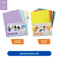 Kertas Kokoru A4 Hachigo & Hachi Kertas Prakarya