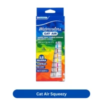 Cat Air WCS-SQ5812 Water Color Set 12 9ml Squeezy