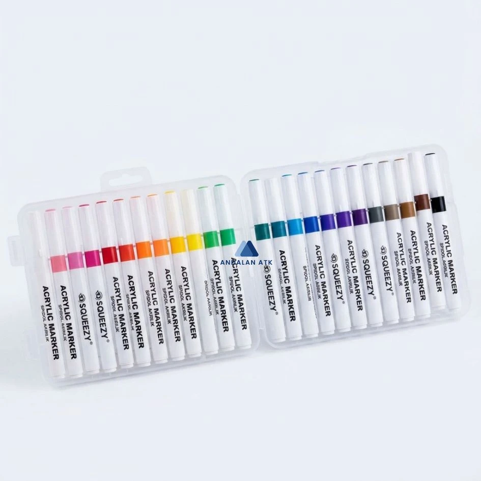 Spidol Akrilik Squeezy 24 Warna SA-SQ7724
