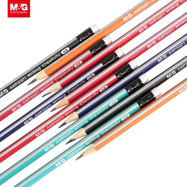 Pensil M&G / Pencil M&G with Eraser Triangle HB AWP30971 / Tipe HB