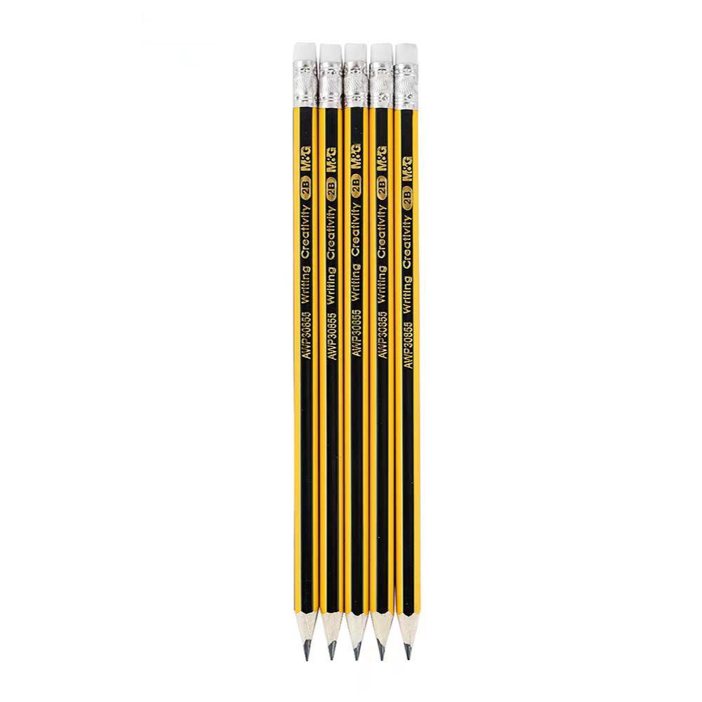 Pensil M&G / Pencil M&G 2B Hexagon With Eraser AWP30855 / Tipe 2B
