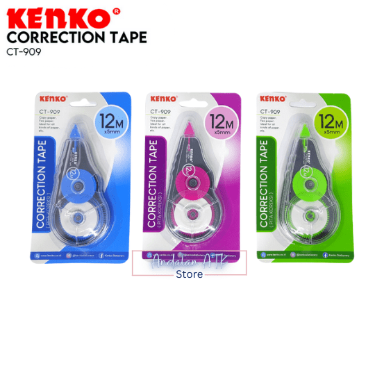 Tip Ex Kertas / Correction Tape Kenko CT-909 Tipex
