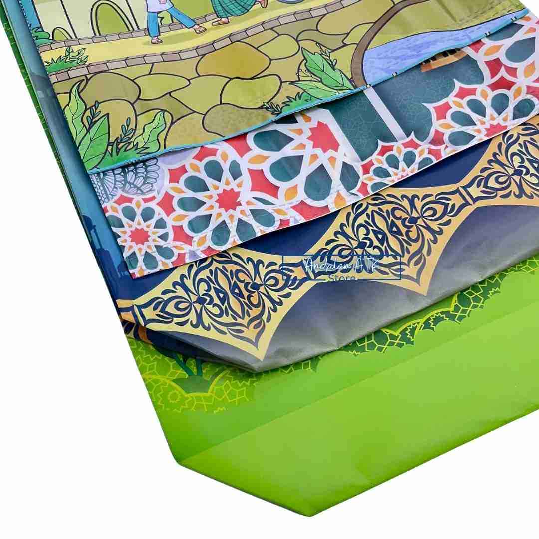 Tas Press Lebaran Laminasi Anti Air / Tas Hampers Idul Fitri Goodie Bag