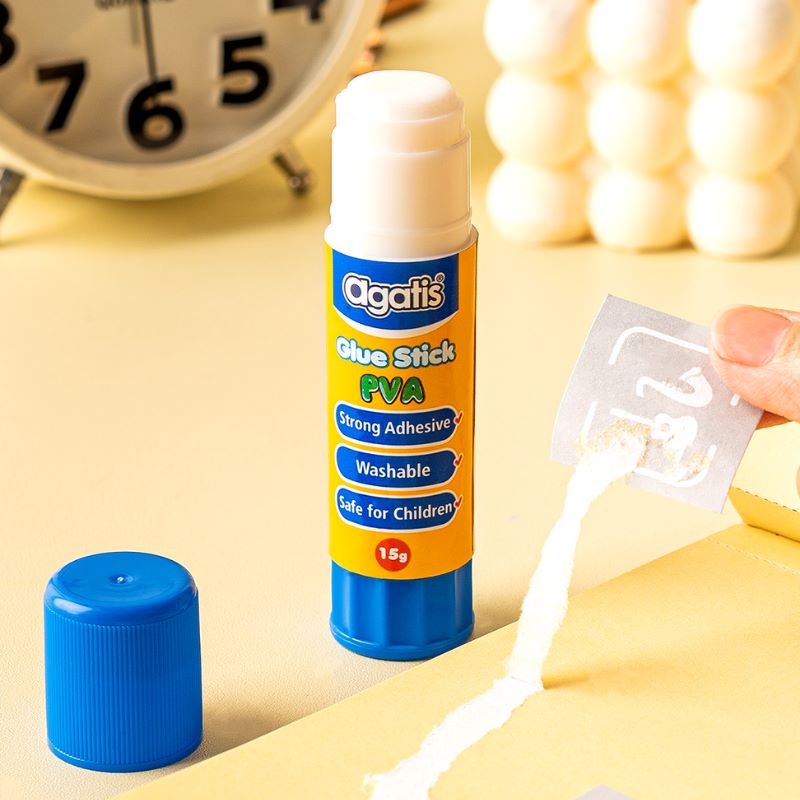 Lem Kertas / Agatis Eco Glue Stick G15-LS2401 G15-01 With PVA 15gr