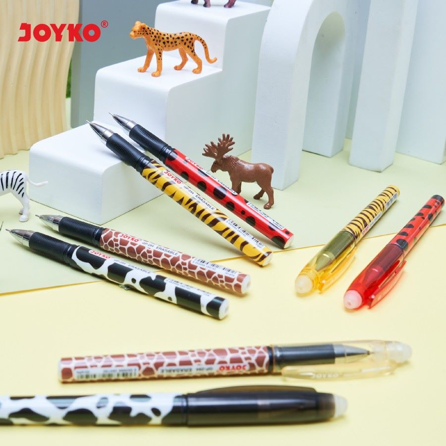 Pulpen Gel Joyko GP-294 Erasable Bisa Dihapus 0.5mm