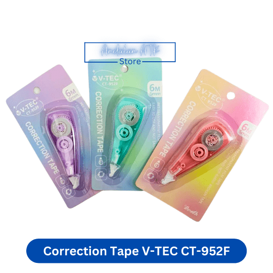 Tip Ex Kertas / Correction Tape V-TEC CT-952F Tipex
