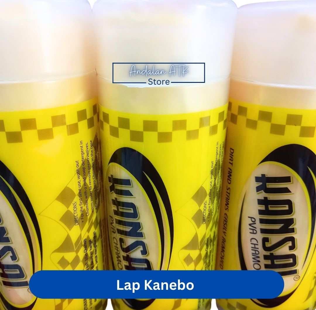 Lap Kanebo / Kanebo Kuning Ukuran 43cm x 32cm