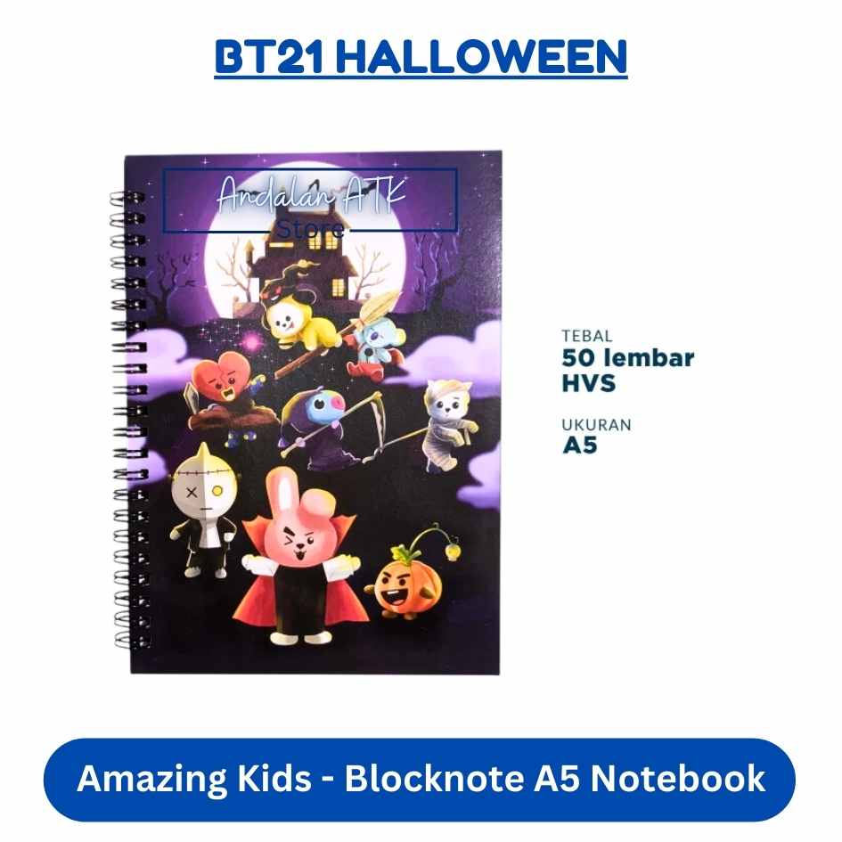 Amazing Kids Blocknote A5 Isi 50 Lembar / Buku Catatan / Notebook / Buku Agenda