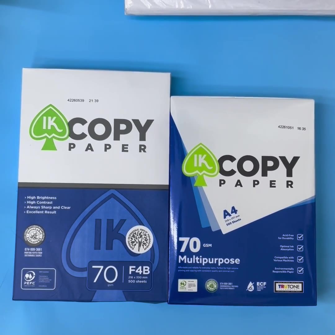 Video review Kertas HVS A4 dan F4 IK Copy Paper 70Gsm