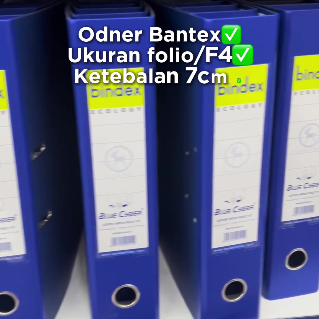 Video review Ordner / Odner Bindex Ukuran F4 / Folio 717 Tebal 75mm